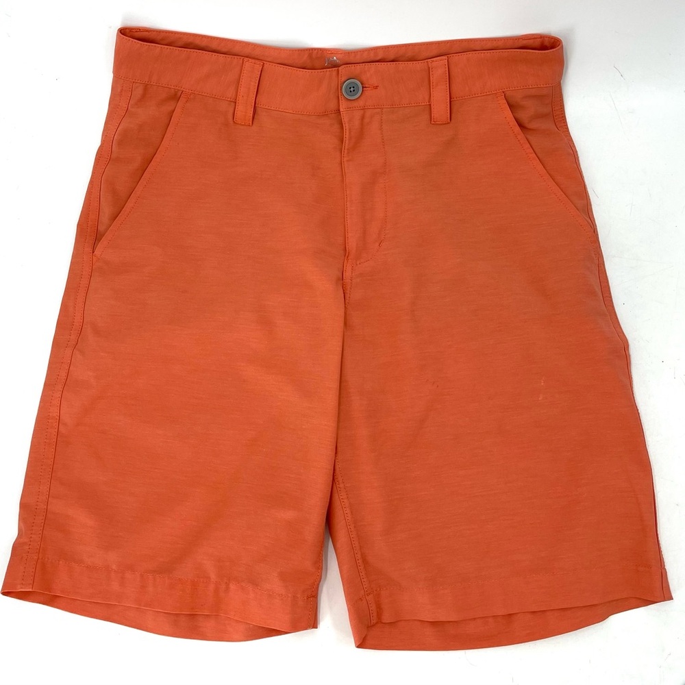 Southern Tide Skipjack Shorts Men’s‎ 30W in Mineral Red Flat Front Performance
